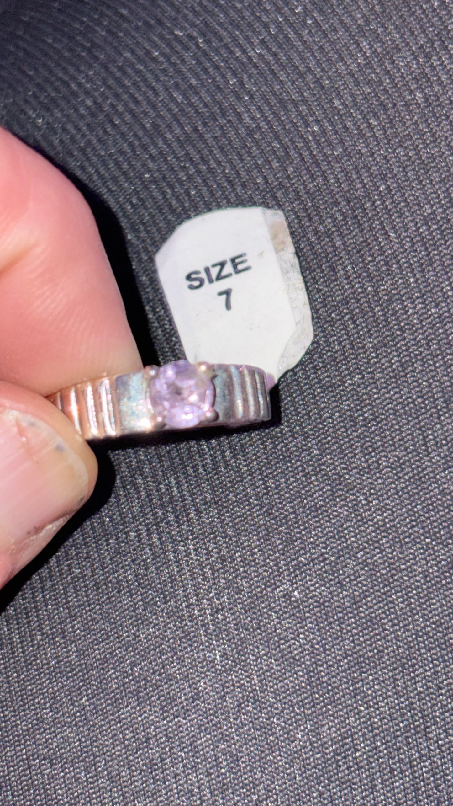 Amethyst ring